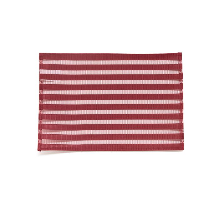 Jogo Americano Rayas Merlot 30x45cm 