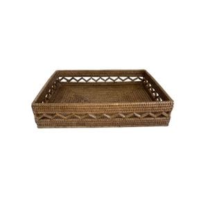 Bandeja Bake Em Rattan 43x33x9cm
