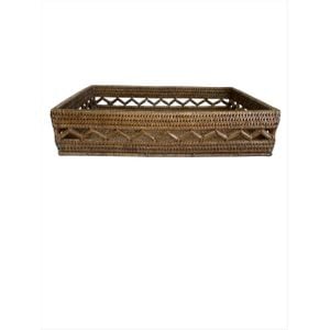 Bandeja Bake Em Rattan 43x33x9cm