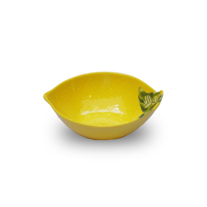 Bowl Em Melamina Formato Limão 16x16x14cm