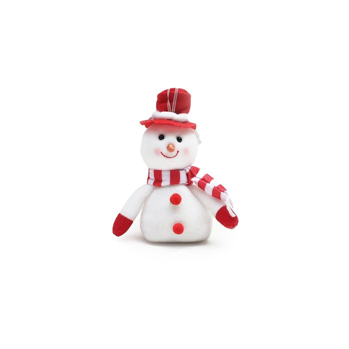 Enf Pendurar Papai Noel E Boneco De Neve Sortido 1un 16x14x7cm  - Natal 2022