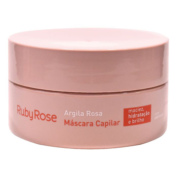 Mascara Capilar Argila Rosa - Hb802 - Rubyrose