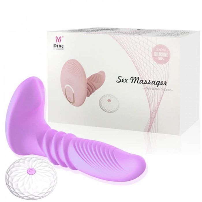 Vibrador Vai e Vem com Controle -