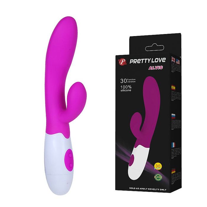 Vibrador Alvis 30 Níveis de Vibração Habbit Pretty Love           5231