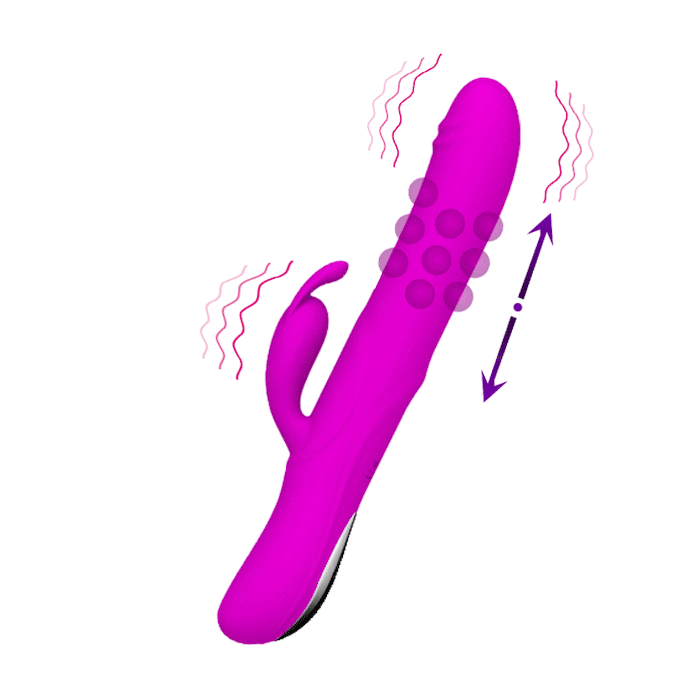 Vibrador BYRON Vai e Vem - Recarregável