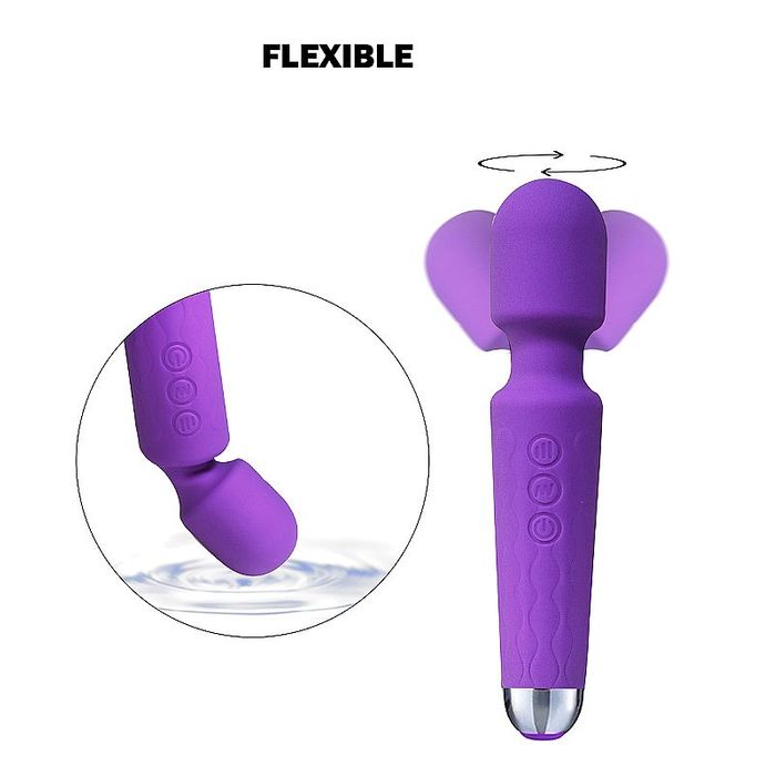 Vibrador Varinha Mágica V3 - FLEXIVEL - PINK - SI