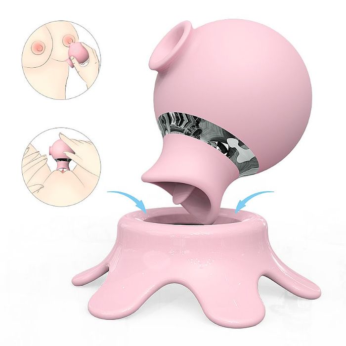 Vibrador com Succao de clitóris - Peashooter - 6896