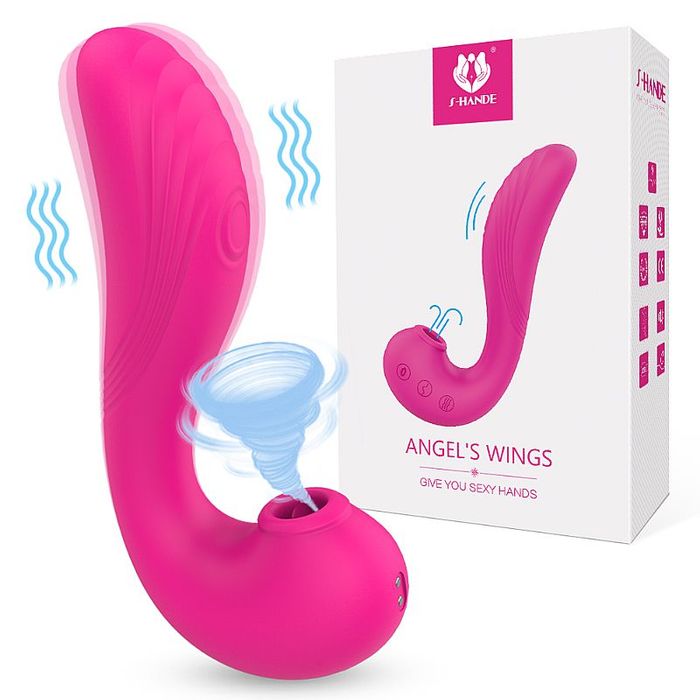 Vibrador com Succao e Pulsacao no Ponto g