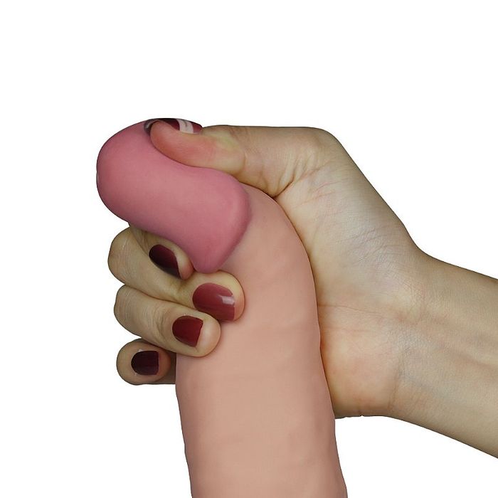 Penis em Skin com Vibro 23x5cm - Lovetoy - 5756