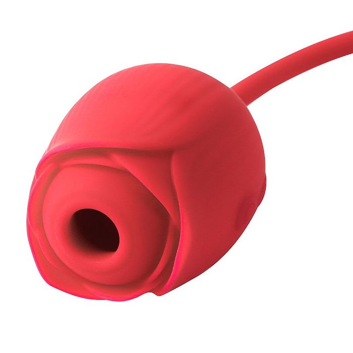 Vibrador com Pulsação e Ponto G - Formato de Rosa - Flowery