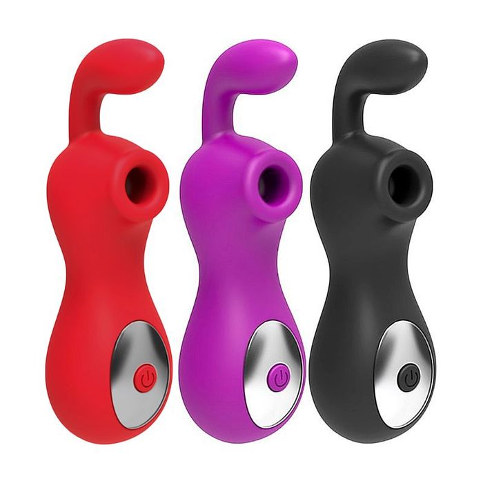 Vibrador com SUCCAO  - 2 em 1 - 8197