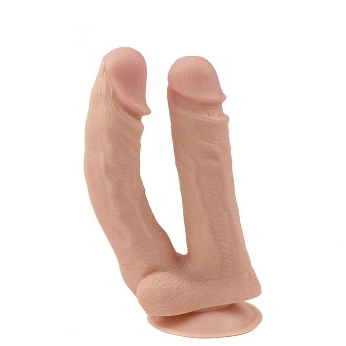 Penis Duplo DP - 19,5 x 3,5cm  - 7723