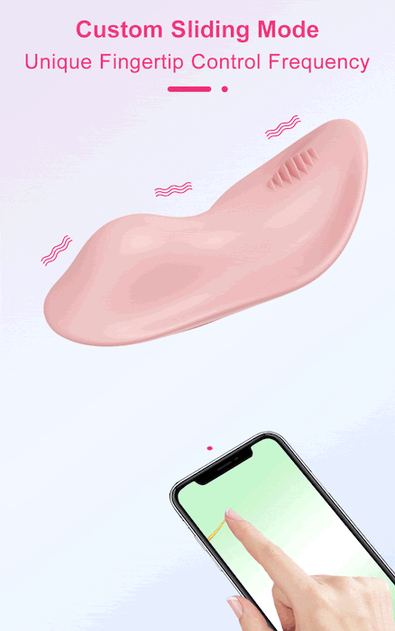 vibrador de calcinha por App - ROSA - ES070