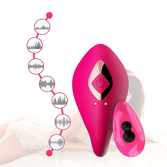 Vibrador 3 em 1 - Ponto G e Plug Anal - 6832