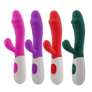 Vibrador de Ponto G e Clitóris - Á Pilhas