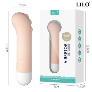 Mini vibrador recarregável 10 Veloc - LILO - MV008C