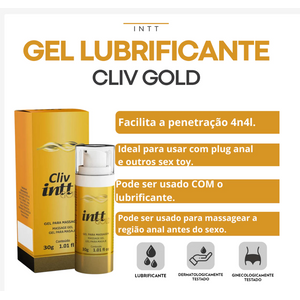 Gel CLIV INTT GOLD - ANESTÉSICO EXTRA FORTE - 30g -  Dessensibilizante