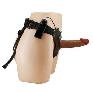 Cinta Peniana Com Pênis com Vibro - Stark - Pretty Love - 8533