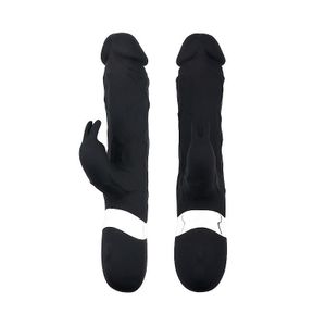 Vibrador com estimulador de clitóris - 7482