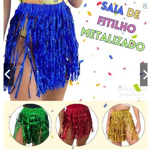 Saia Metalizada - Carnaval
