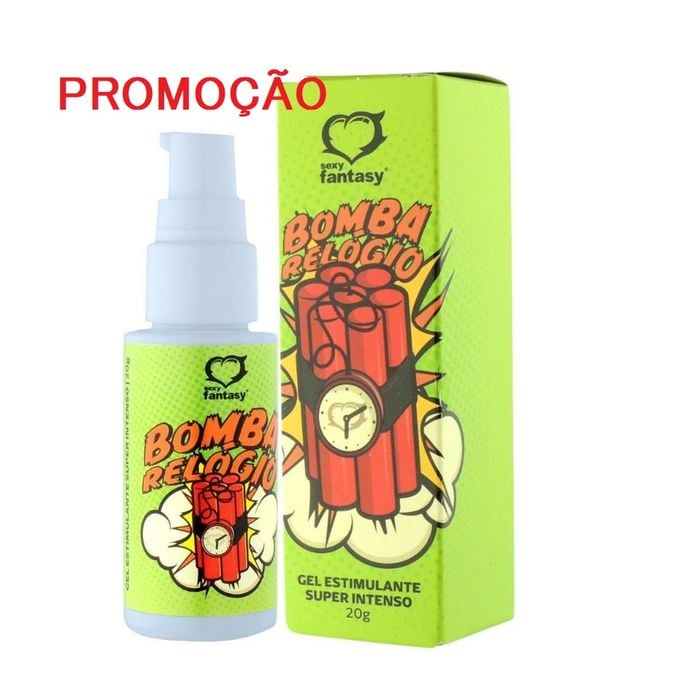 BOMBA RELÓGIO - EXCITANTE UNISEX - 20G