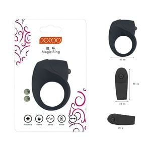 Anel peniano com VIBRADOR em Silicone  - AN032.