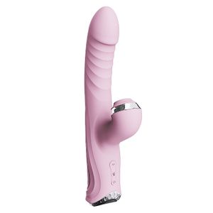 Vibrador com Pulsação e Vai e vem - com tela de LCD - 8735