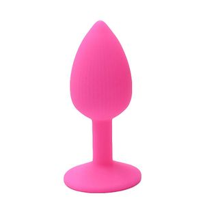 Plug Anal em Silicone - Tamanho P - 7,2 X2,8 - 8934