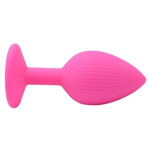 Plug Anal em Silicone - Tamanho P - 7,2 X2,8 - 8934