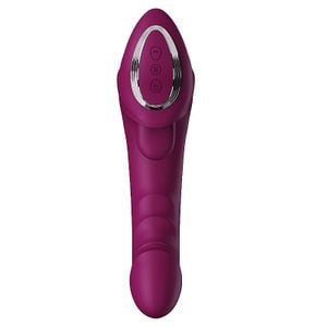 Vibrador Vai e vem com estimulador de Clitóris Língua - 8734