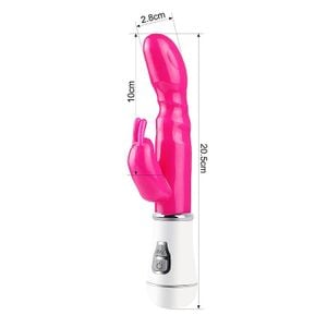 Vibrador Ponto G com Estimulador - Duplo Motor - 5367