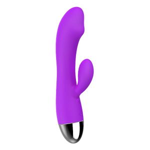 Vibrador de Ponto G e Clitóris - Recarregável - 8733