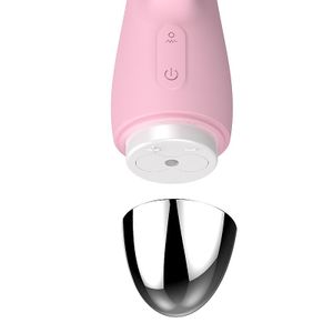 Vibrador de Ponto G e Clitóris - Recarregável - 8733
