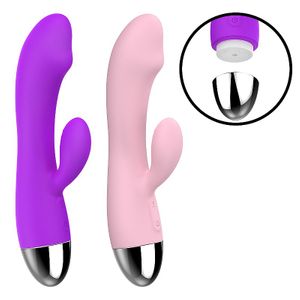 Vibrador de Ponto G e Clitóris - Recarregável - 8733