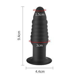 Plug Anal com Vibrador - Bateria LR44 - 11,0x3,0 - 8649