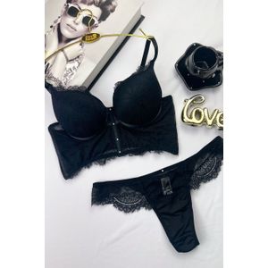 CONJUNTO EM RENDA COM DETALHE PINGO DE LUZ - 202415