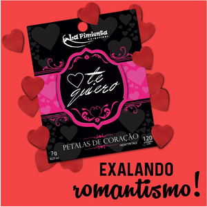 Kit Sedução -  ( Pétalas De Coração , BOLINHA , CALCINHA )