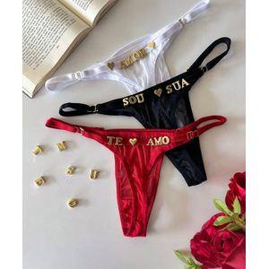 Calcinha para Personalizar Tule - NAO ACOMPANHA AS LETRAS