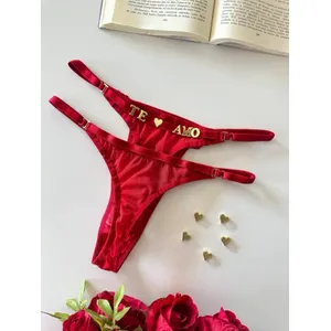 Calcinha para Personalizar Tule - NAO ACOMPANHA AS LETRAS
