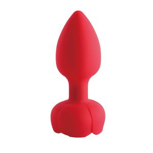 Plug anal com Controle Remoto e Led - RECARREGAVEL  - NELLIE - 8272 - SI