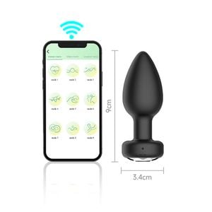 Plug Anal com 10 modos de Vibração e Controle por App - YOUVIBE - PL188