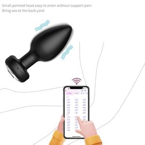 Plug Anal com 10 modos de Vibração e Controle por App - YOUVIBE - PL188