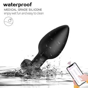 Plug Anal com 10 modos de Vibração e Controle por App - YOUVIBE - PL188