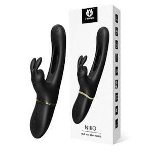 NIKO  Vibrador 3 em 1 - Dedilhar / Slap  / Vibração - S-Hande - 8665