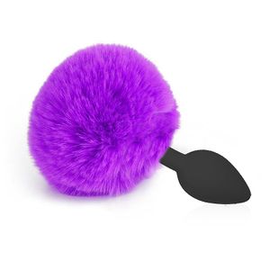 Plug Anal em Silicone - Pompom de Coelho  - 8642 - G - SI
