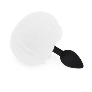 Plug Anal em Silicone - Pompom de Coelho  - 8642 - G - SI
