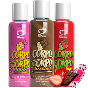 Óleo Hot Corpo A Corpo - Beijável 100ml