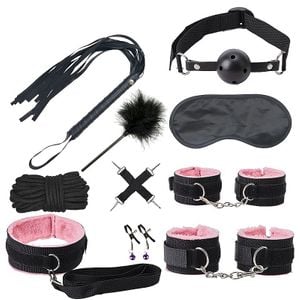 Kit Sado Black Wolf - Rosa - 8118 -