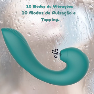 Vibrador Sugador de Clitóris com Dedilhar / Tapping 4 - 7221