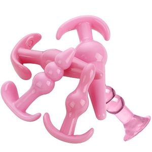 Kit com 5 Plug anal - 8392